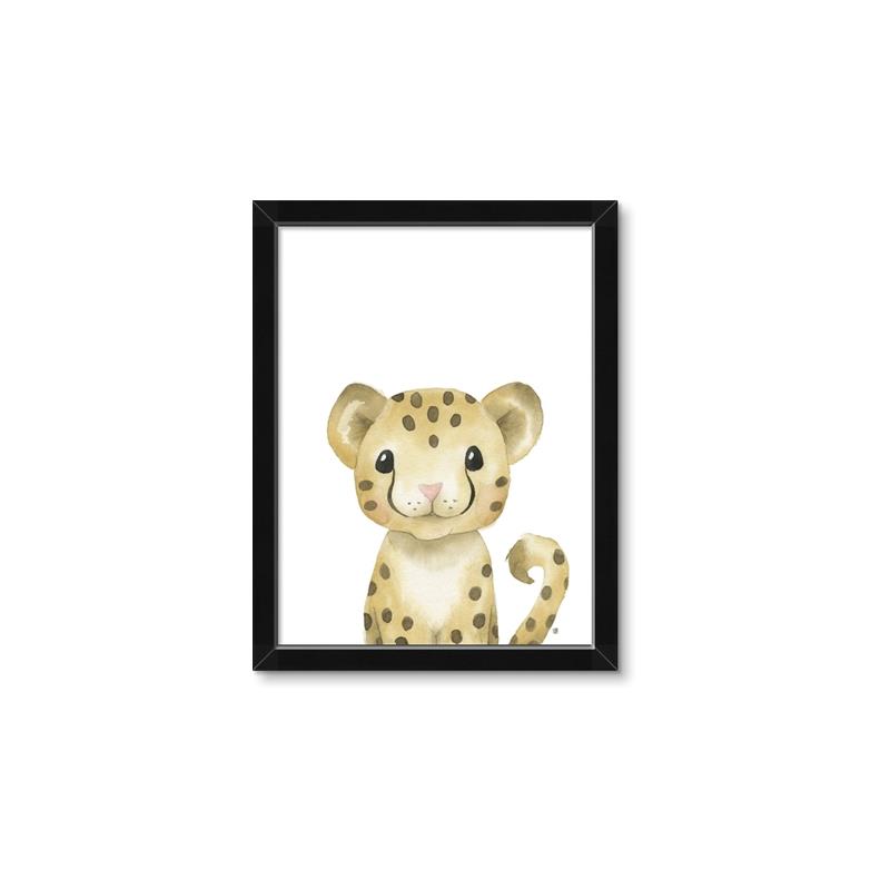 Picture of Sweet  Leopard _GroupedProduct_Rectangle_Portrait_Framed_Matted_