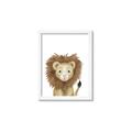 Picture of Sweet Lion _GroupedProduct_Rectangle_Portrait_Framed_Matted_