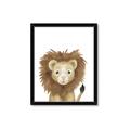 Picture of Sweet Lion _GroupedProduct_Rectangle_Portrait_Framed_Matted_