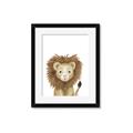 Picture of Sweet Lion _GroupedProduct_Rectangle_Portrait_Framed_Matted_