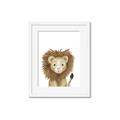 Picture of Sweet Lion _GroupedProduct_Rectangle_Portrait_Framed_Matted_