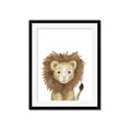 Picture of Sweet Lion _GroupedProduct_Rectangle_Portrait_Framed_Matted_