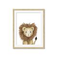 Picture of Sweet Lion _GroupedProduct_Rectangle_Portrait_Framed_Matted_