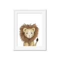 Picture of Sweet Lion _GroupedProduct_Rectangle_Portrait_Framed_Matted_