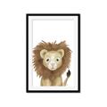 Picture of Sweet Lion _GroupedProduct_Rectangle_Portrait_Framed_Matted_
