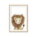Picture of Sweet Lion _GroupedProduct_Rectangle_Portrait_Framed_Matted_
