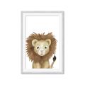 Picture of Sweet Lion _GroupedProduct_Rectangle_Portrait_Framed_Matted_