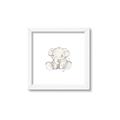 Picture of Baby Elephant _GroupedProduct_Square_Mini_ _GroupedProduct_Square_Framed_Matted_
