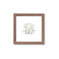 Picture of Baby Elephant _GroupedProduct_Square_Mini_ _GroupedProduct_Square_Framed_Matted_