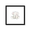 Picture of Baby Elephant _GroupedProduct_Square_Mini_ _GroupedProduct_Square_Framed_Matted_