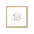 Picture of Baby Elephant _GroupedProduct_Square_Mini_ _GroupedProduct_Square_Framed_Matted_