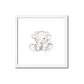 Picture of Baby Elephant _GroupedProduct_Square_Mini_ _GroupedProduct_Square_Framed_Matted_