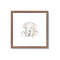 Picture of Baby Elephant _GroupedProduct_Square_Mini_ _GroupedProduct_Square_Framed_Matted_
