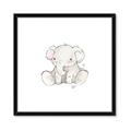 Picture of Baby Elephant _GroupedProduct_Square_Mini_ _GroupedProduct_Square_Framed_Matted_