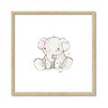 Picture of Baby Elephant _GroupedProduct_Square_Mini_ _GroupedProduct_Square_Framed_Matted_