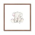 Picture of Baby Elephant _GroupedProduct_Square_Mini_ _GroupedProduct_Square_Framed_Matted_