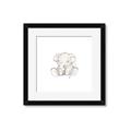 Picture of Baby Elephant _GroupedProduct_Square_Mini_ _GroupedProduct_Square_Framed_Matted_