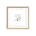 Picture of Baby Elephant _GroupedProduct_Square_Mini_ _GroupedProduct_Square_Framed_Matted_
