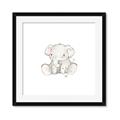 Picture of Baby Elephant _GroupedProduct_Square_Mini_ _GroupedProduct_Square_Framed_Matted_
