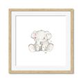 Picture of Baby Elephant _GroupedProduct_Square_Mini_ _GroupedProduct_Square_Framed_Matted_