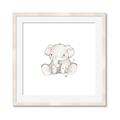 Picture of Baby Elephant _GroupedProduct_Square_Mini_ _GroupedProduct_Square_Framed_Matted_