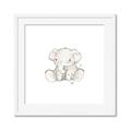 Picture of Baby Elephant _GroupedProduct_Square_Mini_ _GroupedProduct_Square_Framed_Matted_