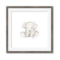 Picture of Baby Elephant _GroupedProduct_Square_Mini_ _GroupedProduct_Square_Framed_Matted_
