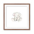 Picture of Baby Elephant _GroupedProduct_Square_Mini_ _GroupedProduct_Square_Framed_Matted_