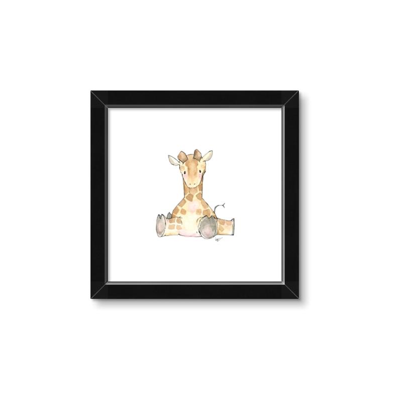 Picture of Baby Giraffe _GroupedProduct_Square_Mini_ _GroupedProduct_Square_Framed_Matted_