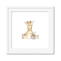 Picture of Baby Giraffe _GroupedProduct_Square_Mini_ _GroupedProduct_Square_Framed_Matted_