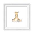 Picture of Baby Giraffe _GroupedProduct_Square_Mini_ _GroupedProduct_Square_Framed_Matted_