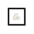 Picture of Baby Hippo _GroupedProduct_Square_Mini_ _GroupedProduct_Square_Framed_Matted_