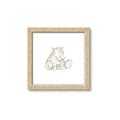 Picture of Baby Hippo _GroupedProduct_Square_Mini_ _GroupedProduct_Square_Framed_Matted_