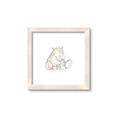 Picture of Baby Hippo _GroupedProduct_Square_Mini_ _GroupedProduct_Square_Framed_Matted_