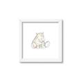 Picture of Baby Hippo _GroupedProduct_Square_Mini_ _GroupedProduct_Square_Framed_Matted_