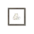 Picture of Baby Hippo _GroupedProduct_Square_Mini_ _GroupedProduct_Square_Framed_Matted_