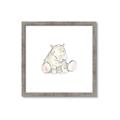 Picture of Baby Hippo _GroupedProduct_Square_Mini_ _GroupedProduct_Square_Framed_Matted_