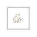 Picture of Baby Hippo _GroupedProduct_Square_Mini_ _GroupedProduct_Square_Framed_Matted_