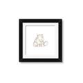Picture of Baby Hippo _GroupedProduct_Square_Mini_ _GroupedProduct_Square_Framed_Matted_