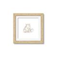 Picture of Baby Hippo _GroupedProduct_Square_Mini_ _GroupedProduct_Square_Framed_Matted_