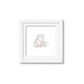 Picture of Baby Hippo _GroupedProduct_Square_Mini_ _GroupedProduct_Square_Framed_Matted_