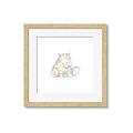 Picture of Baby Hippo _GroupedProduct_Square_Mini_ _GroupedProduct_Square_Framed_Matted_