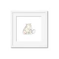 Picture of Baby Hippo _GroupedProduct_Square_Mini_ _GroupedProduct_Square_Framed_Matted_