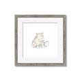Picture of Baby Hippo _GroupedProduct_Square_Mini_ _GroupedProduct_Square_Framed_Matted_