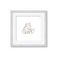 Picture of Baby Hippo _GroupedProduct_Square_Mini_ _GroupedProduct_Square_Framed_Matted_