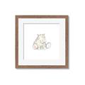 Picture of Baby Hippo _GroupedProduct_Square_Mini_ _GroupedProduct_Square_Framed_Matted_