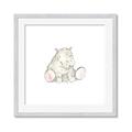 Picture of Baby Hippo _GroupedProduct_Square_Mini_ _GroupedProduct_Square_Framed_Matted_