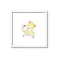 Picture of Baby Cheetah _GroupedProduct_Square_Mini_ _GroupedProduct_Square_Framed_Matted_