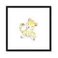 Picture of Baby Cheetah _GroupedProduct_Square_Mini_ _GroupedProduct_Square_Framed_Matted_