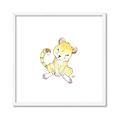 Picture of Baby Cheetah _GroupedProduct_Square_Mini_ _GroupedProduct_Square_Framed_Matted_